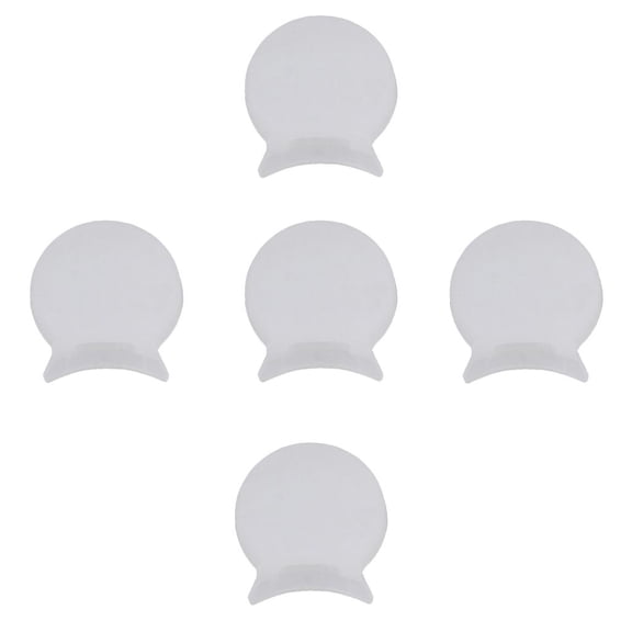 Dualoai 5pcs Kit Universal 6mm Comfort In Rubber Rubber Innersleeve For Oboe Clarinet -