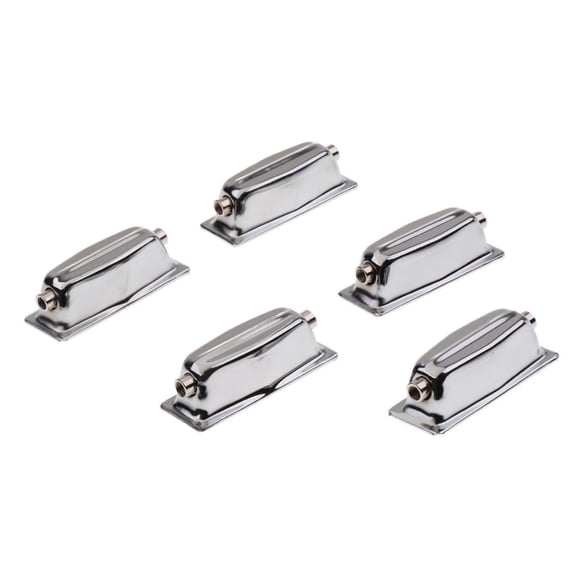 Dualoai 5pcs Snare Drum Lugs Bass Drum Hooks for Musical Precussion Parts Accessories