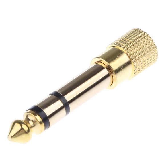 Dualoai 6.35mm (1/4 Inch) Stereo Jack Plug to 3.5mm (1/8 Inch) Jack Socket Stereo Audio