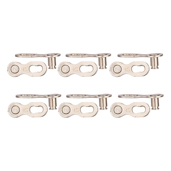 Dualoai 6 Pairs Master Chain Link Bike Connector Quick Coupling Tool Gear for 6 7 8 9 10 9S