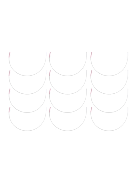 6Pairs Bra Underwire Girls Metal Bra Wires Replacements DIY Brassiere C Cup