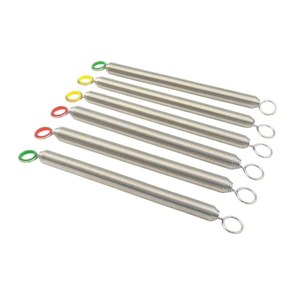 Dualoai 6x Pilates Bed Spring Stainless Steel Heavy Duty Sturdy Tension Spring Hook