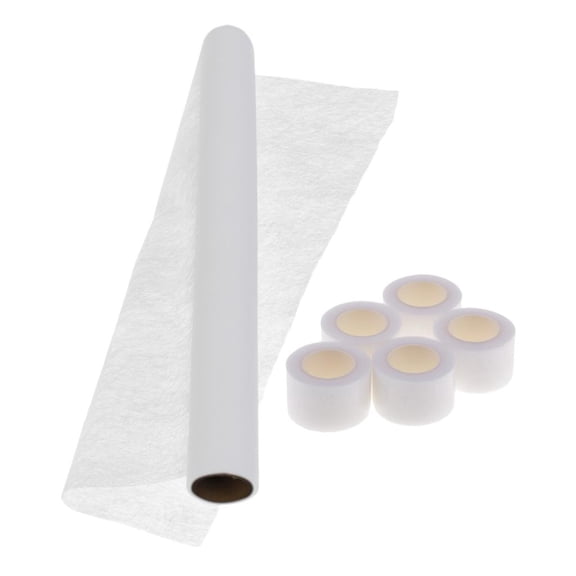 Dualoai 6x Transperant Hemming Tape Iron-On WebFabric Fusing For Costume Clothes Bags