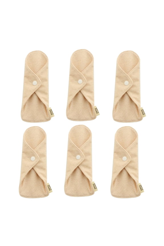 6x Washable & Breathable Sanitary Pad (New Pattern) - Cotton Cloth Sanitary Pads