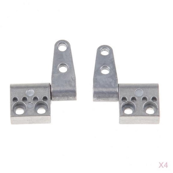 Dualoai 8 Pieces Silver Constant Torque Position Control Hinges - Zinc Alloy Door Hinges