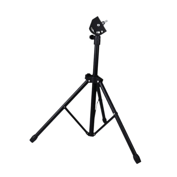 Dualoai 8'' Silent Drum Holder Black Triangle Musical Instrument Lightweight Compatible Practice Anti Slip Bottom Accessories Bracket