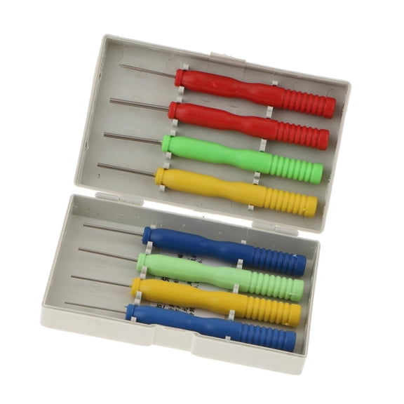 Dualoai 8PCS Stainless Steel Hollow Needles Desoldering Tool Electronic Components