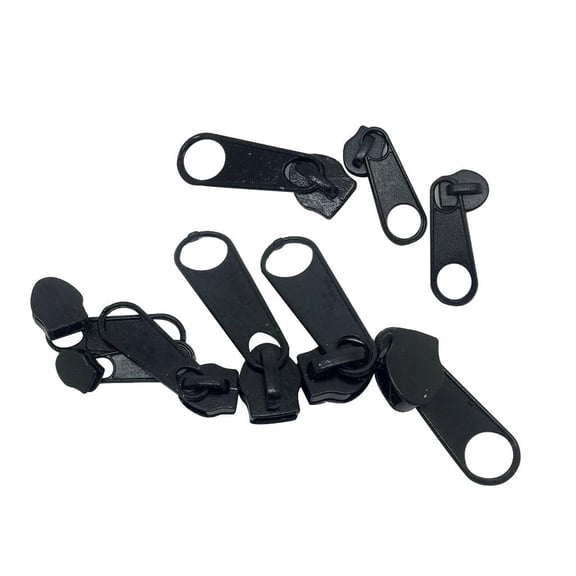 Dualoai 9pcs Hot Fix Zipper Zipper Head Universal Kit Replacement Instant Repair Fix