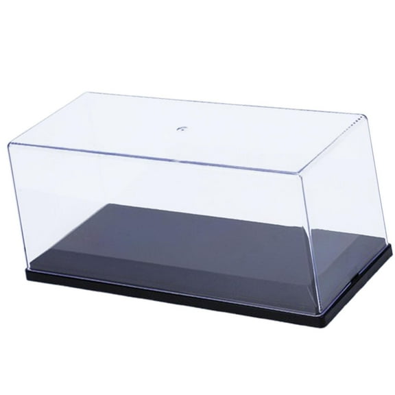 Dualoai Acrylic Display Case Dustproof Protection Showcase Storage Lightweight Versatile