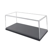 Dualoai Acrylic Model Car Display Case 1/24 Sacle for Figures Collectors Memorabilia
