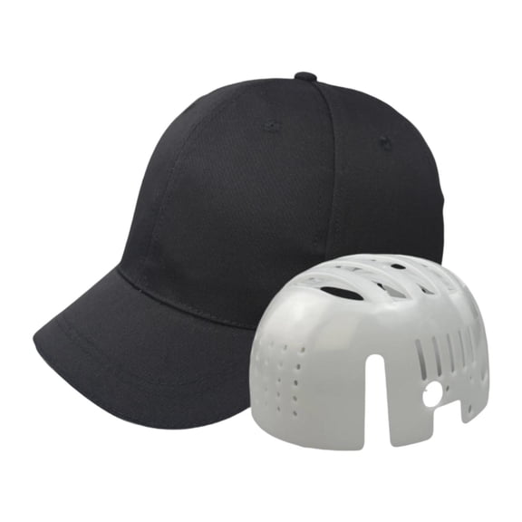 Dualoai Adjustable Breathable Head Protection for Construction Workshop Outdoor Black