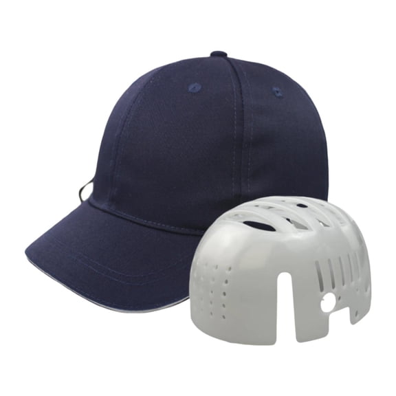 Dualoai Adjustable Breathable Head Protection for Construction Workshop Outdoor Dark Blue