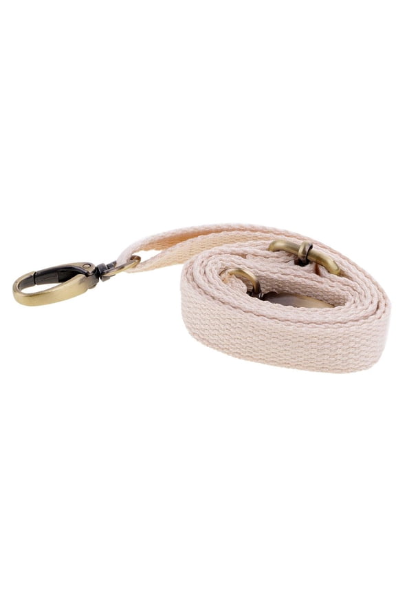 Adjustable Canvas Crossbody Bag Shoulder Bag Handbag Strap Replacement Beige