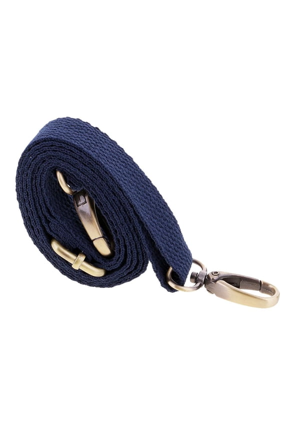 Adjustable Canvas Crossbody Bag Shoulder Bag Handbag Strap Replacement Blue Dark blue