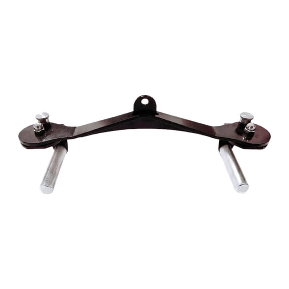 Dualoai Adjustable Gym Handle AntiSlip Grip Pull Down Bar for Arms Workout Men Women Medium