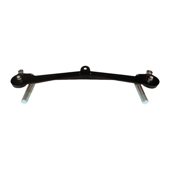 Dualoai Adjustable Gym Handle AntiSlip Grip Pull Down Bar for Arms Workout Men Women Wide