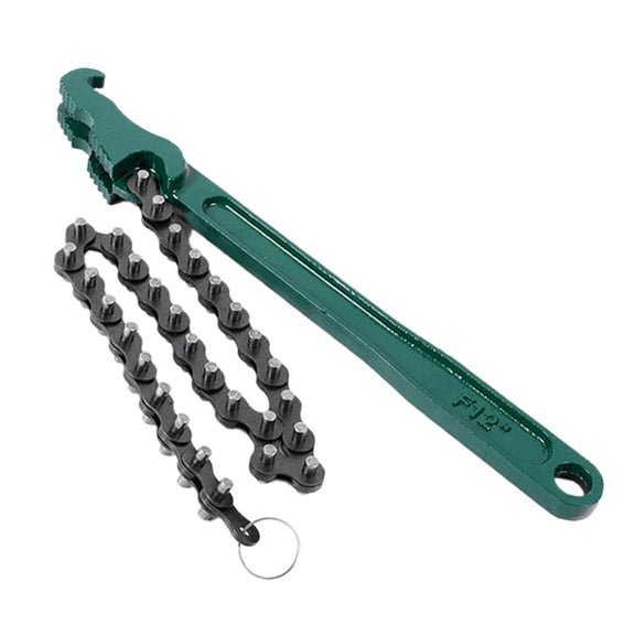 Dualoai Adjustable Oil Filter Wrench Removal Tool Chain Type , Car Truck , 40 - 150mm