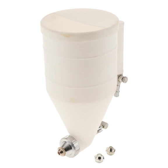 Dualoai Adjustable Plastic Gravity Feed Cup Cup Painting Sprayer