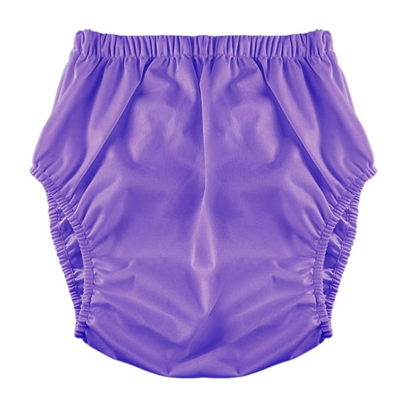 Dualoai Adult Diaper Cover, Waterproof, Leakproof, Pull-On for Women and Men, Underpants L