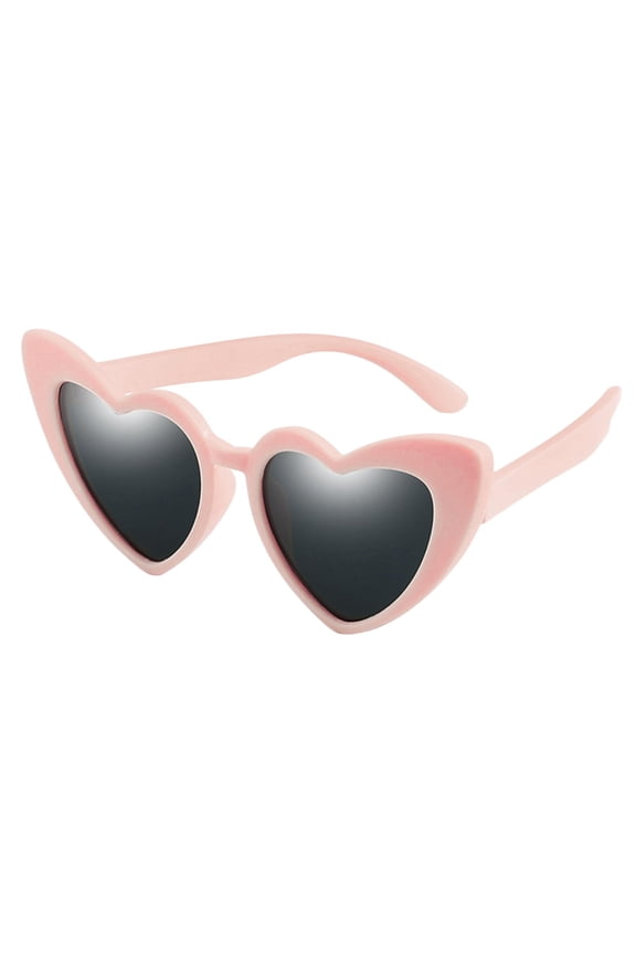 Anti-uv Cycling Sunglasses Kids Boys Baby Girls Sun Round Goggle Glasses Eyewear Pink