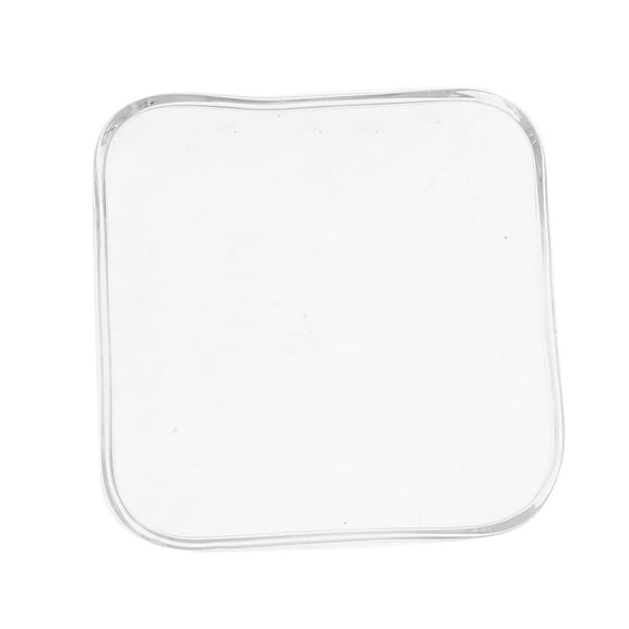 Dualoai Aquarium Transparent Feeding Food Dish Container Square