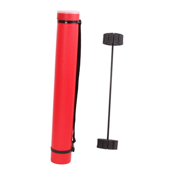 Dualoai Arrow Case Archery Portable Extendable Outdoor Lightweight for Adults Holder red