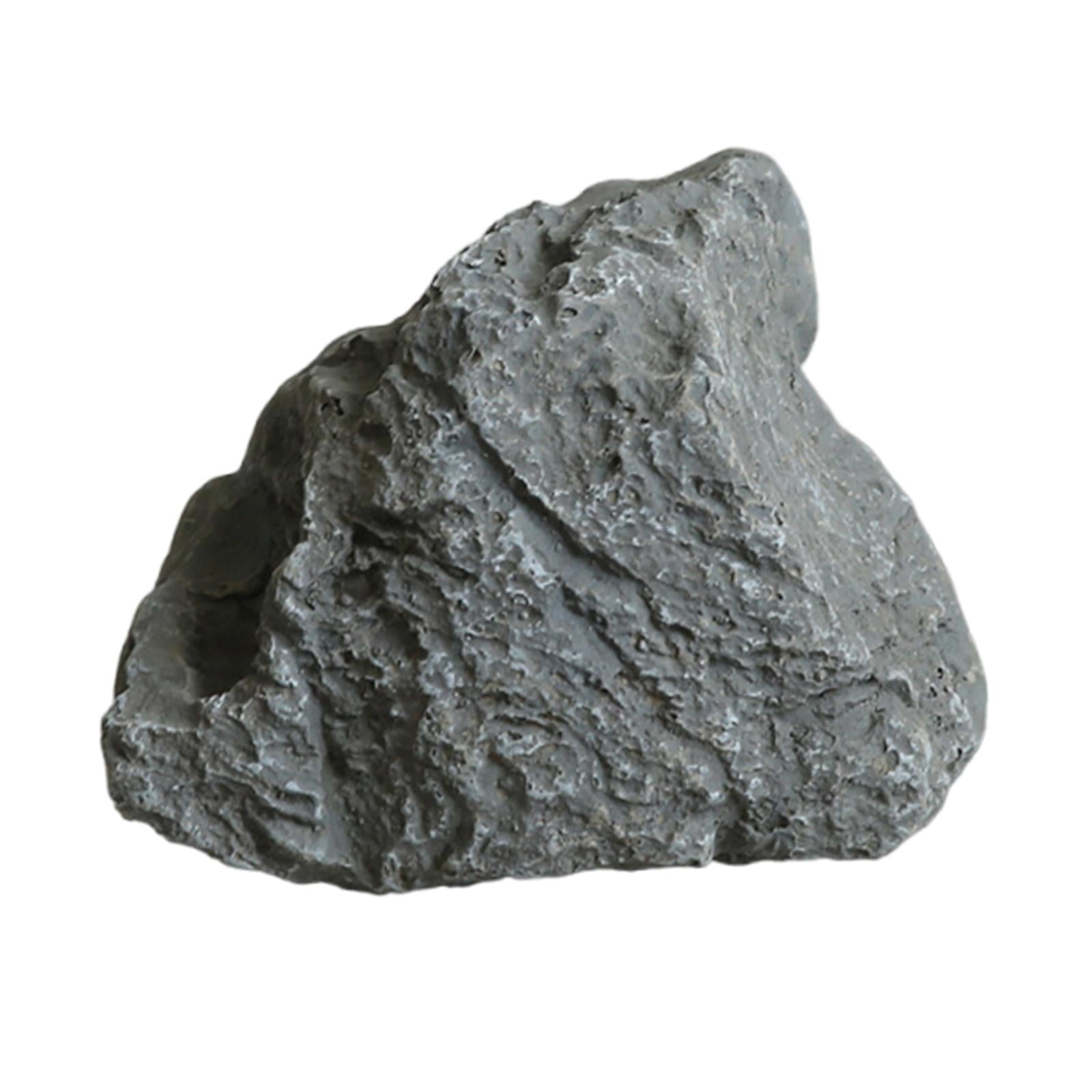 Dualoai Artificial Faux Landscape Rock Yard Ornament Irregular ...