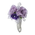 thumbnail image 1 of Dualoai Artificial Flower Wrist Corsage Wristlet Band for Bridal Shower Centerpieces, 1 of 9