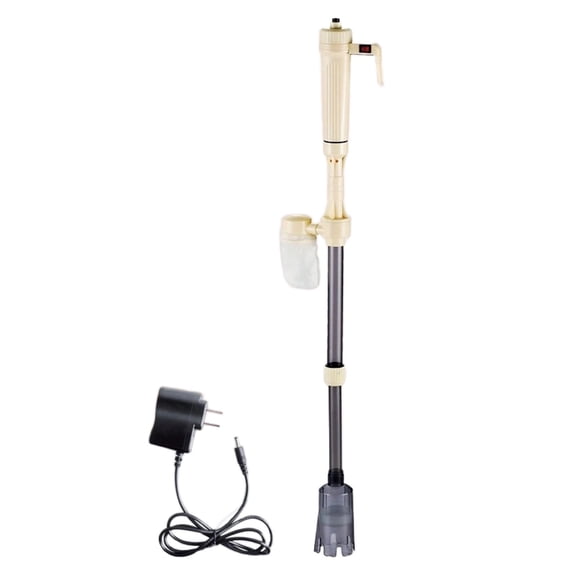 Dualoai Auto Electric Aquarium Fish Tank Automatic Vacuum Gravel Cleaner Sand Washer