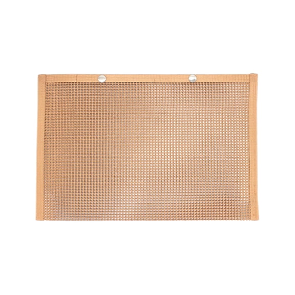 Dualoai BBQ Grill Mesh Bag Isolation Pad Pouches Baking Mat Heat-Resistant PTFE Barbecue Copper
