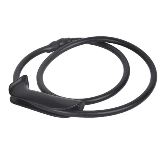 Dualoai Band Compound Bow Resistance Trainer Arm Strength Training Rubber Loop Tensioner Black