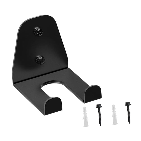 Dualoai Barbell Rack Wall Mount with Screws Barbell Holder Heavy Duty Barbell Mount Rack 2 Hook