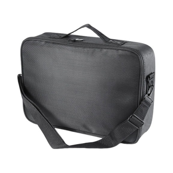 Dualoai Barber Tool Bag Hairstylist Hairdresser Bag Waterproof Portable Professional Hair Clippers Handbag Hair Cutting Storage Case Large