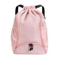 thumbnail image 1 of Dualoai Basketball Backpack Sport Bag Gifts for Boys Breathable Spacious Sports Training Pink, 1 of 9