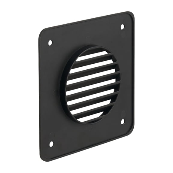 Dualoai Battery Box Vent System Replace for Trailers Motorhome Repair Accessory Black A