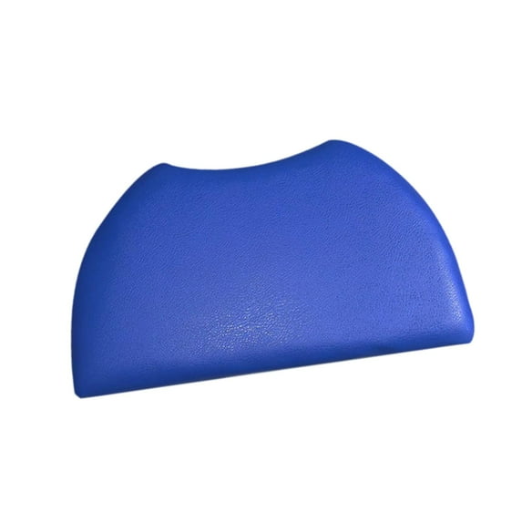Dualoai Bedside Commode Chair Backrest Soft Shower Chair Padded Backrest for Seniors Blue