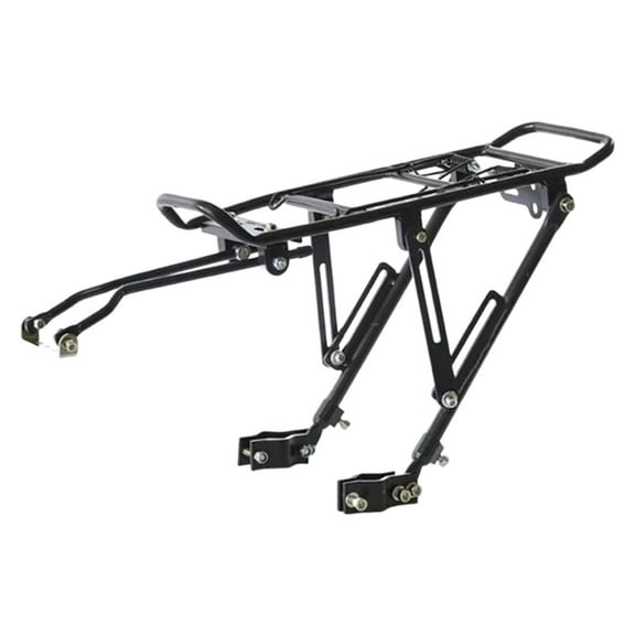 Dualoai Bicycle Rear Cargo Rack 55lbs Aluminum Alloy Tailstock Holder Shelf Bicycle Rear
