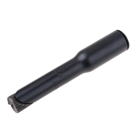 Dualoai Bike Head Tube Front Fork Hanging Core Handlebar Stem Height Increase Riser - Black 22.2mm