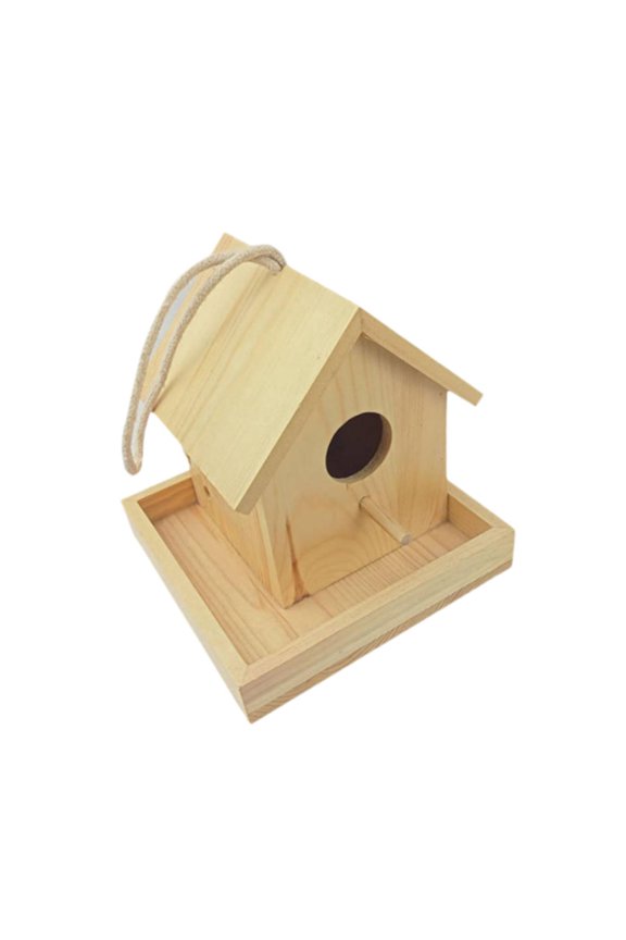 Bird House for Outdoor Decorative Hanging Nest Box for Cardinals Home Budgie