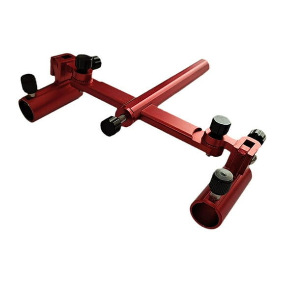 Dualoai Boat Fishing Rod Holder Fishing Pole Bracket Swivel Deck Mount Sturdy Adjustable Red