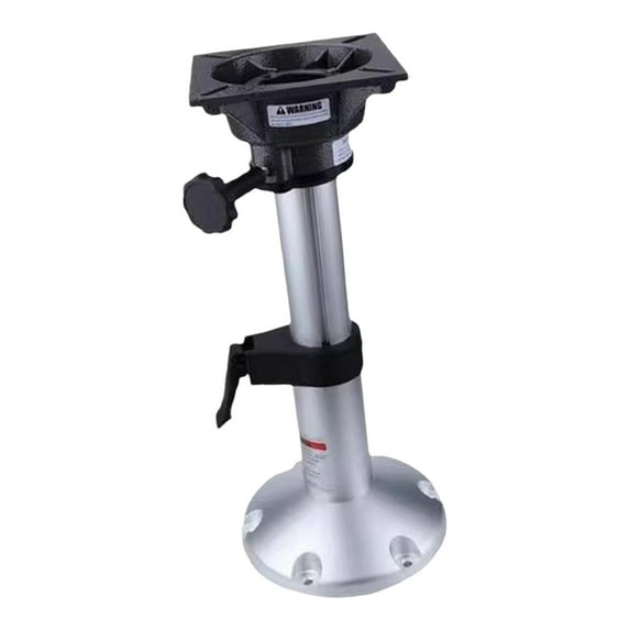 Dualoai Boat Seat Pedestal Durability Easy to Install Direct Replaces Aluminum Alloy Height 17 to 24 inch