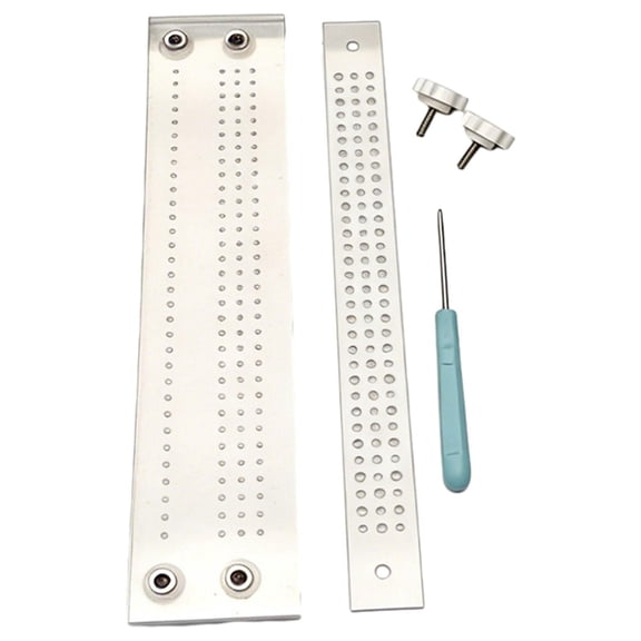 Dualoai Book Binding Kit Journal Book Binding Punch Guide Set for Handmade Notebooks