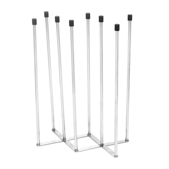 Dualoai Bottle Drying Rack Draining Rack Multifunctional Kitchen Counter Stand Bottle Dryer Holder for Mugs Glass Sports Bottles Jars
