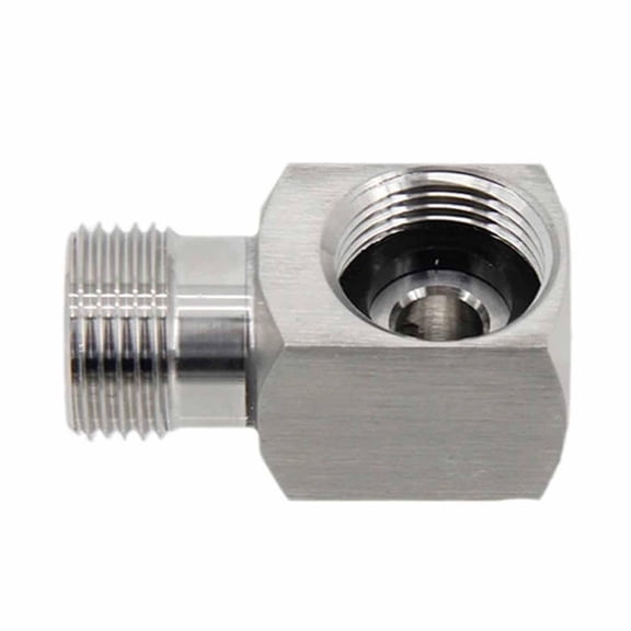 Dualoai Brewing Accessory Stainless Steel Keg Elbow Connector Homebrew Parts Replacement
