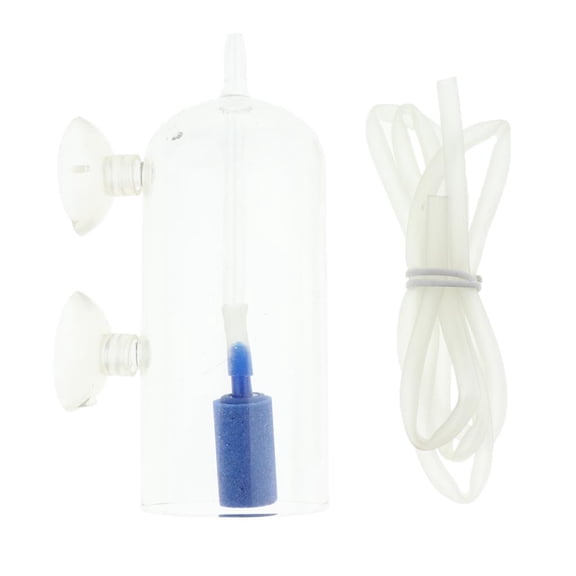 Dualoai CO2 Diffuser System for Aquarium Planted Tank (Dia.4.6cm with 84cm Length Tube)