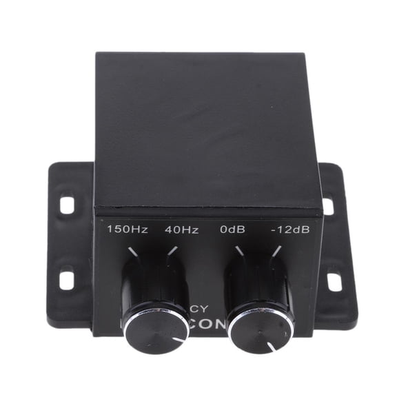 Dualoai Car Audio Bass RAC Adjust Amplifier Subwoofer Equalizer Crossover Controller New