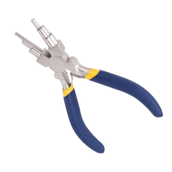 Dualoai Carbon Steel Bail Making Pliers Wire Looping Forming Pliers for Jump Rings