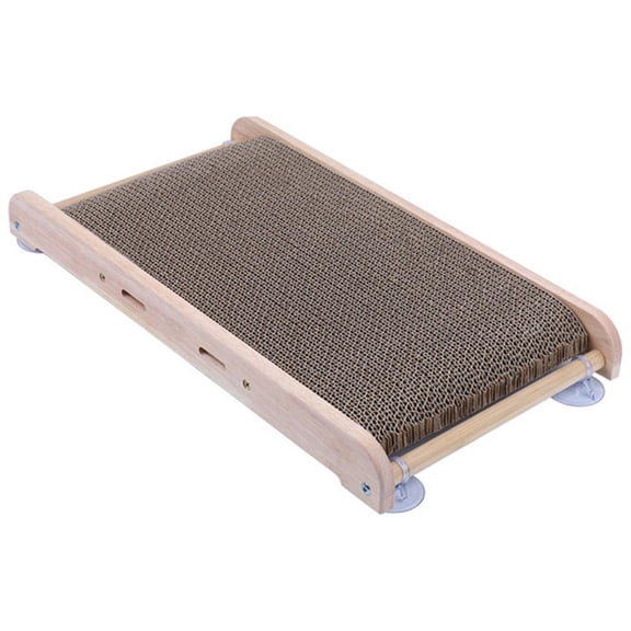 Dualoai Cat Scraper Wearable Toy Cat Scratcher Cardboard Scraper for Cats Kitten Scratch