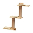 thumbnail image 1 of Dualoai Cat Wall Shelves 3 Layer Interactive Cat Ladder for Jumping Perching Napping, 1 of 9