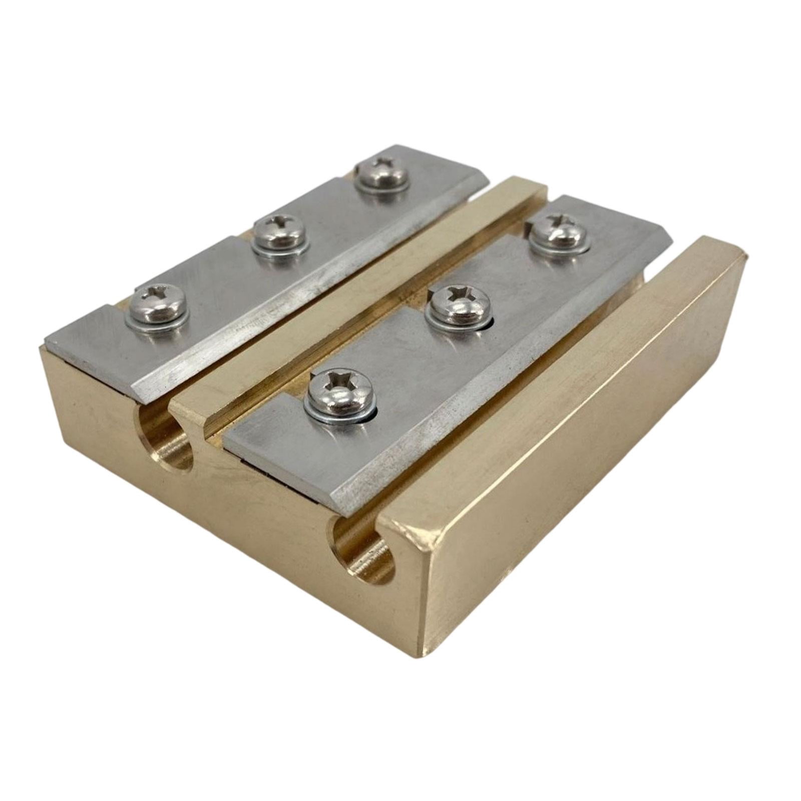 Dualoai Cello Peg Reels Shaver Brass Repairing Knife Luthier Tools for Professionals